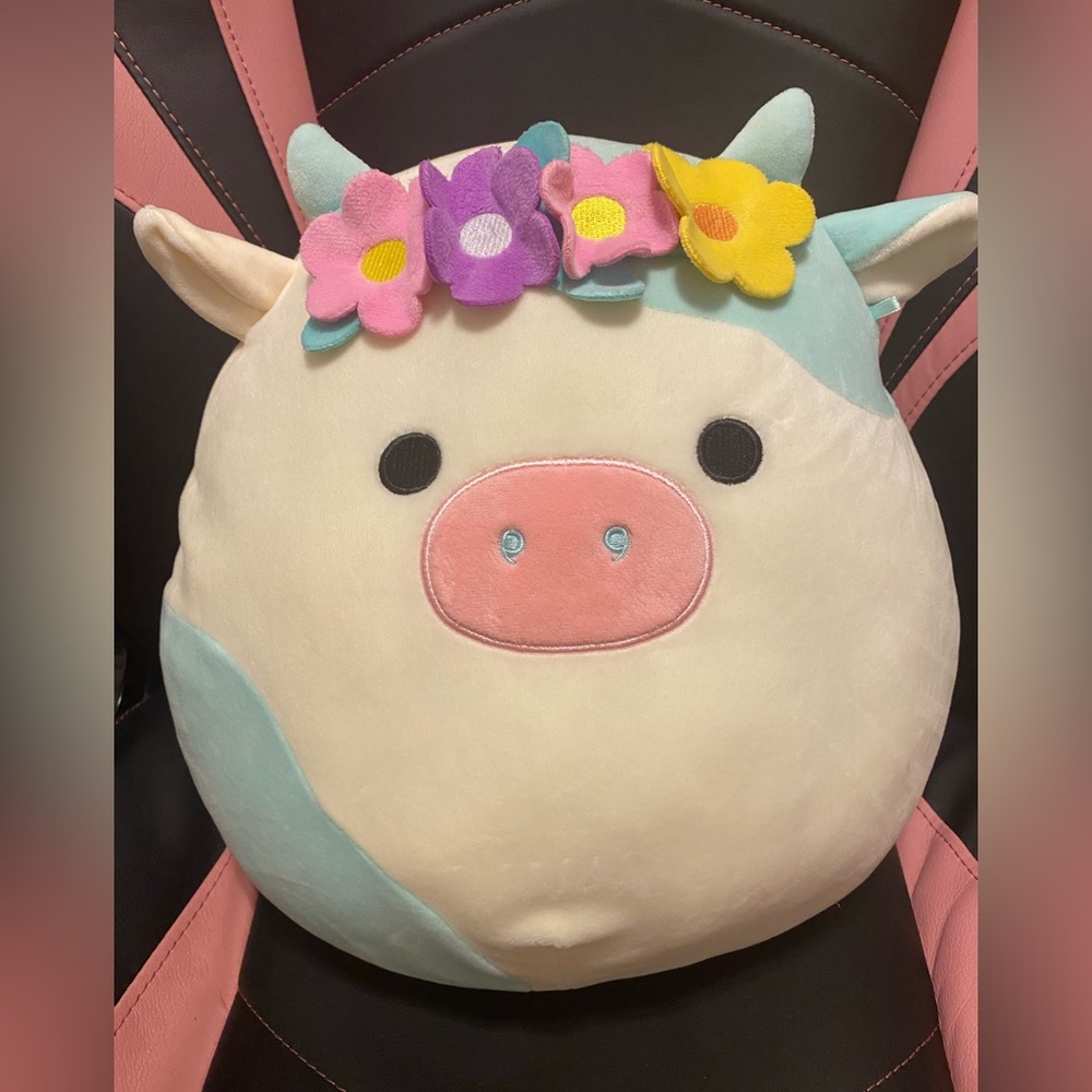 Belana Flower Crown Cow 12”